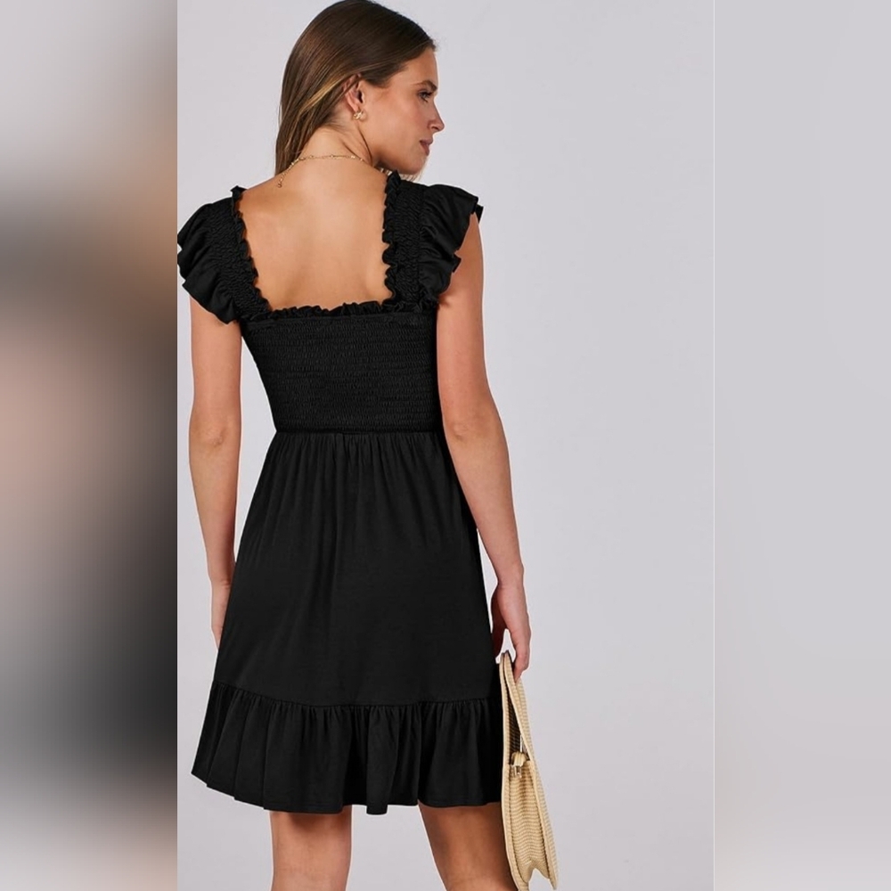 Women's Black Casual Dress SIZE SMALL - Picture 2 of 3